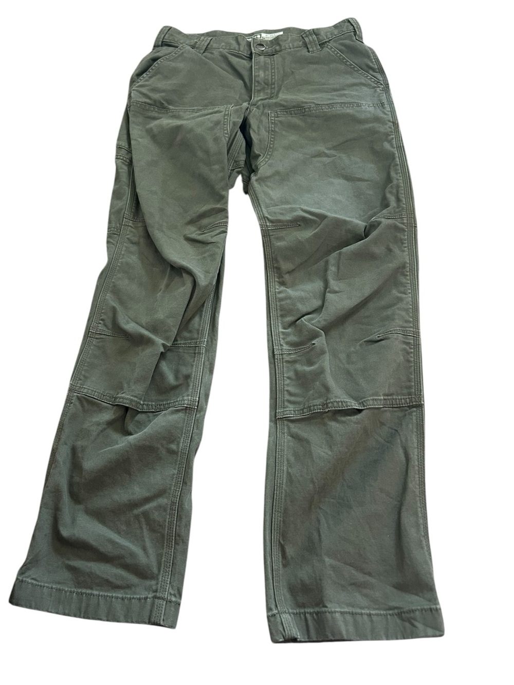 Men’s Carhartt Relaxed Fit Olive Green Utility Jeans